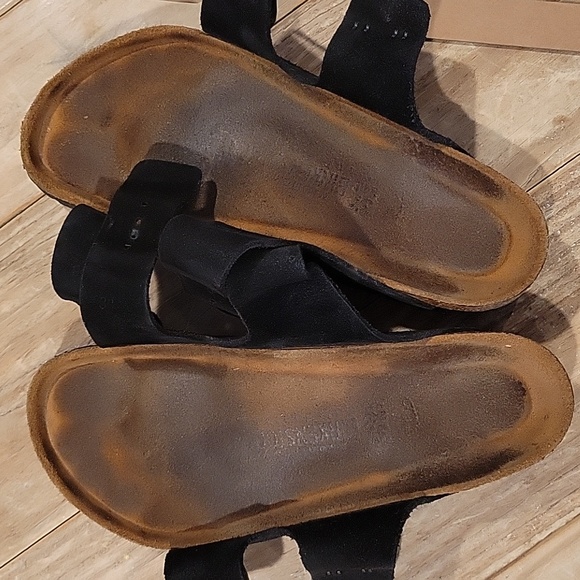 Birkenstock Suede Arizona Sandals - Picture 10 of 14